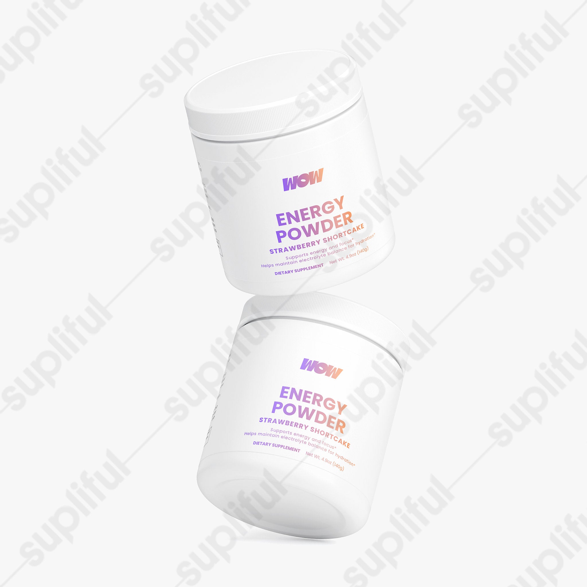 Energy Powder (Strawberry Shortcake)