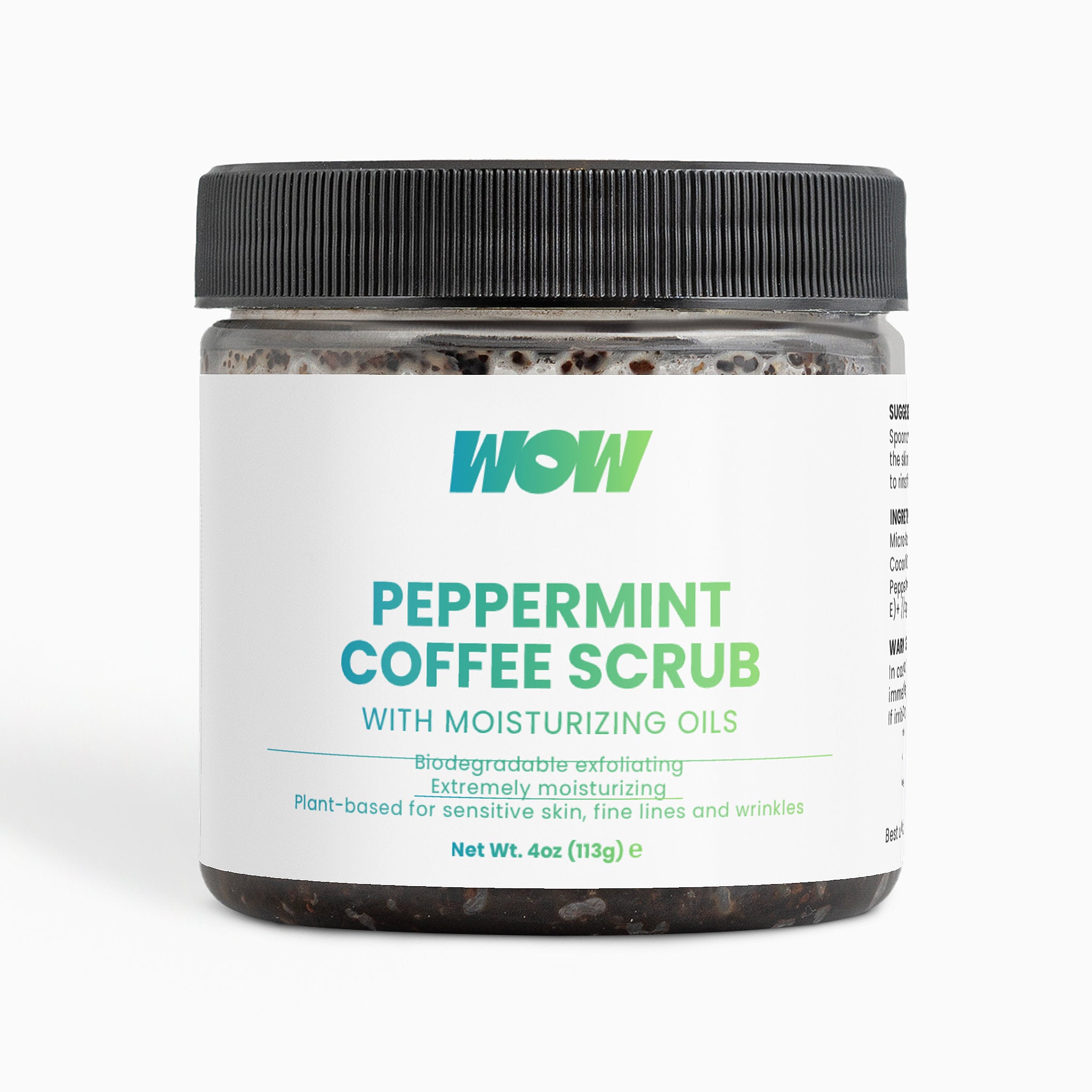 Peppermint Coffee Scrub
