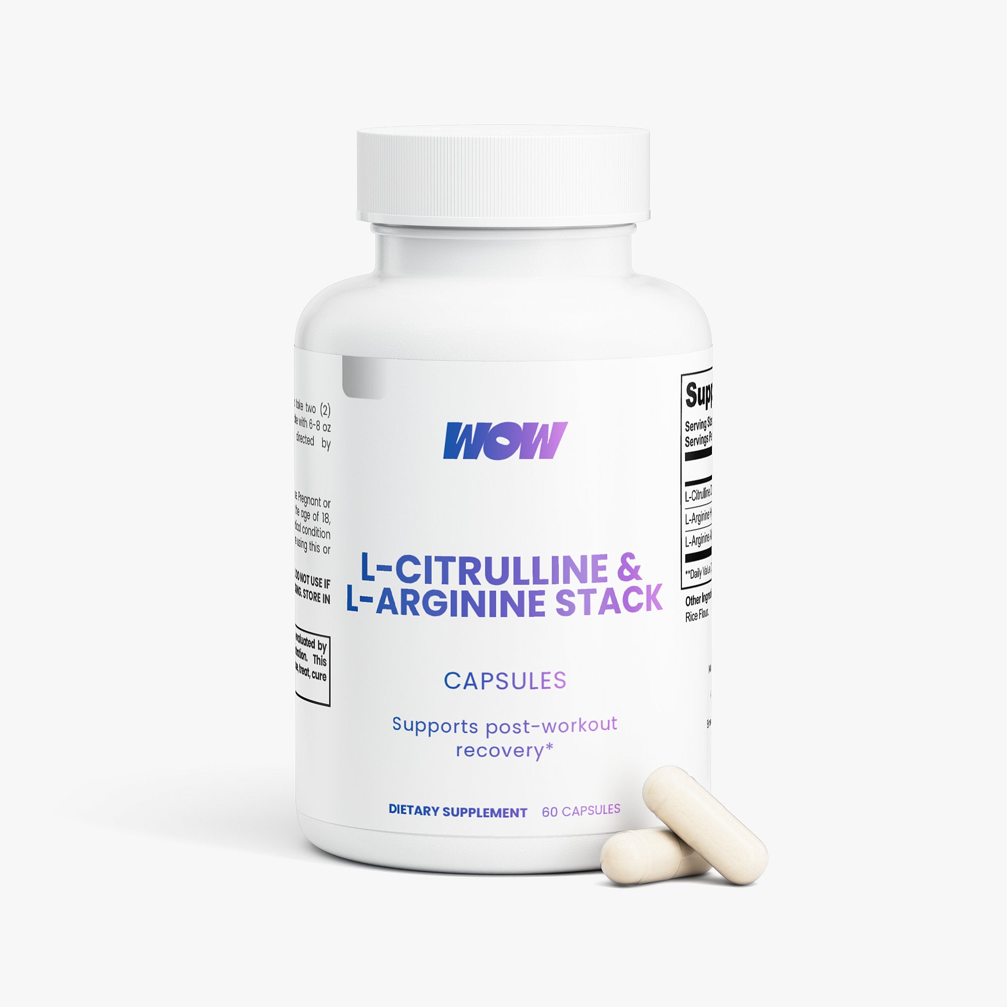 L-Citrulline & L-Arginine Stack